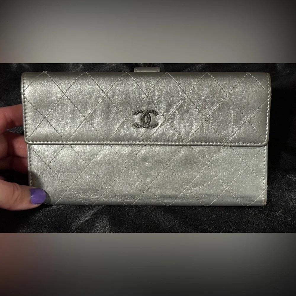 Chanel long wallet from 2011 Palette Collection